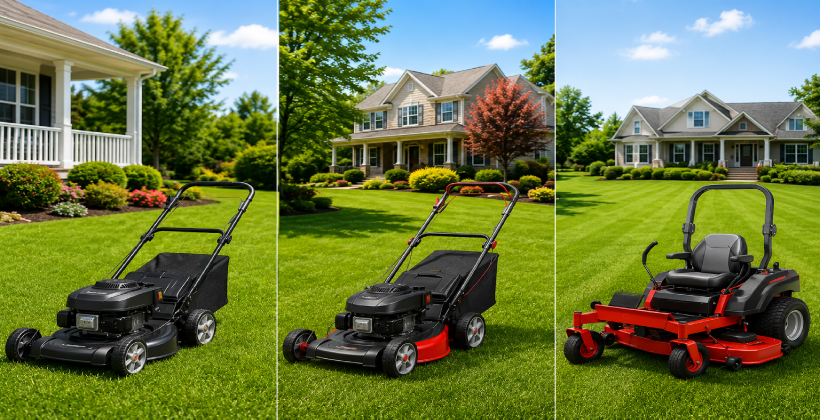 How to Choose the Best Lawn Mower for Your Yard Size
